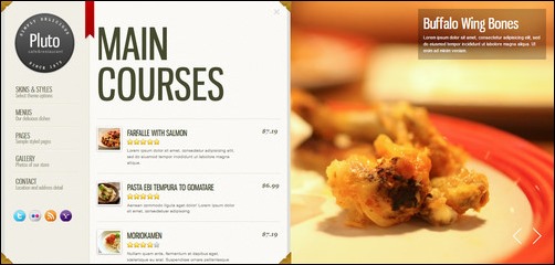 pluto-restaurant-menu-templates